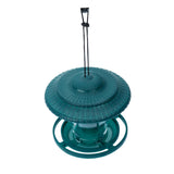 Maxbell Garden Birds Feeder Hanging Birds Feeding Station for Backyard Outside Trees Green