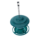 Maxbell Garden Birds Feeder Hanging Birds Feeding Station for Backyard Outside Trees Green
