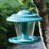 Maxbell Garden Birds Feeder Hanging Birds Feeding Station for Backyard Outside Trees Green