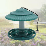 Maxbell Garden Birds Feeder Hanging Birds Feeding Station for Backyard Outside Trees Green