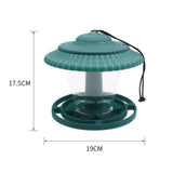 Maxbell Garden Birds Feeder Hanging Birds Feeding Station for Backyard Outside Trees Green