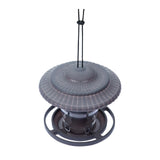 Maxbell Garden Birds Feeder Hanging Birds Feeding Station for Backyard Outside Trees Gray