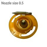 Maxbell 2x Electric Paint Sprayer Brass Nozzle Replacement Smooth Surface Parts