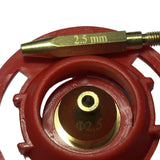 Maxbell Electric Paint Sprayer Brass Nozzle Replacement Smooth Surface Replace Parts 2.5mm