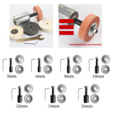 Maxbell Grinding Wheel Shaft Buffing Arbor Threaded Shaft for Hair Wheel Fiber Wheel 5mm 85g