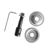 Maxbell Grinding Wheel Shaft Buffing Arbor Threaded Shaft for Hair Wheel Fiber Wheel 5mm 85g