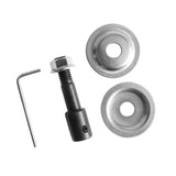 Maxbell Grinding Wheel Shaft Buffing Arbor Threaded Shaft for Hair Wheel Fiber Wheel 5mm 85g