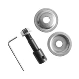 Maxbell Grinding Wheel Shaft Buffing Arbor Threaded Shaft for Hair Wheel Fiber Wheel 5mm 85g