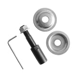 Maxbell Grinding Wheel Shaft Buffing Arbor Threaded Shaft for Hair Wheel Fiber Wheel 8mm 92g