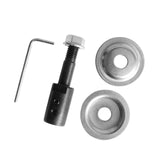Maxbell Grinding Wheel Shaft Buffing Arbor Threaded Shaft for Hair Wheel Fiber Wheel 10mm 92g