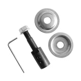 Maxbell Grinding Wheel Shaft Buffing Arbor Threaded Shaft for Hair Wheel Fiber Wheel 10mm 92g