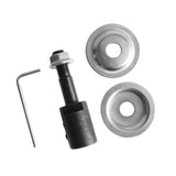 Maxbell Grinding Wheel Shaft Buffing Arbor Threaded Shaft for Hair Wheel Fiber Wheel 12mm 97g