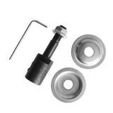Maxbell Grinding Wheel Shaft Buffing Arbor Threaded Shaft for Hair Wheel Fiber Wheel 12mm 97g