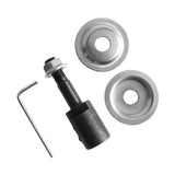 Maxbell Grinding Wheel Shaft Buffing Arbor Threaded Shaft for Hair Wheel Fiber Wheel 12mm 97g