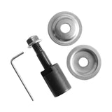 Maxbell Grinding Wheel Shaft Buffing Arbor Threaded Shaft for Hair Wheel Fiber Wheel 14mm 101g