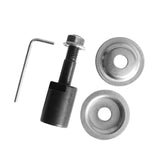 Maxbell Grinding Wheel Shaft Buffing Arbor Threaded Shaft for Hair Wheel Fiber Wheel 16mm 106g