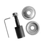 Maxbell Grinding Wheel Shaft Buffing Arbor Threaded Shaft for Hair Wheel Fiber Wheel 16mm 106g
