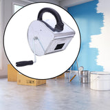 Maxbell Paint Mixer Plaster Mixer for Painting Supplies Ceramic Glazes Liquid Mixing Argent