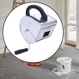 Maxbell Paint Mixer Plaster Mixer for Painting Supplies Ceramic Glazes Liquid Mixing Argent
