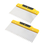 Drywall Trowel Notched Spreader Plastering Toothed Spatula Plastering Trowel 200mm