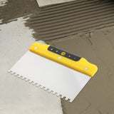 Drywall Trowel Notched Spreader Plastering Toothed Spatula Plastering Trowel 200mm