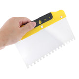 Drywall Trowel Notched Spreader Plastering Toothed Spatula Plastering Trowel 200mm