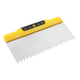 Maxbell Drywall Trowel Notched Spreader Plastering Toothed Spatula Plastering Trowel 250mm