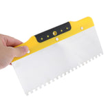Maxbell Drywall Trowel Notched Spreader Plastering Toothed Spatula Plastering Trowel 250mm