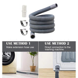 Washing Machine Drain Hose Durable Replaces Washer Drain Hose Extension Kits 150m