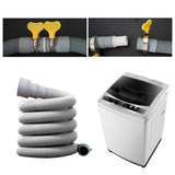 Maxbell Washing Machine Drain Hose Durable Replaces Washer Drain Hose Extension Kits 500cm
