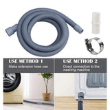 Maxbell Washing Machine Drain Hose Durable Replaces Washer Drain Hose Extension Kits 500cm