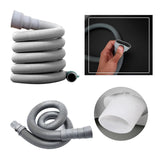 Maxbell Washing Machine Drain Hose Durable Replaces Washer Drain Hose Extension Kits 500cm