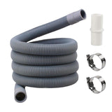 Maxbell Washing Machine Drain Hose Durable Replaces Washer Drain Hose Extension Kits 500cm