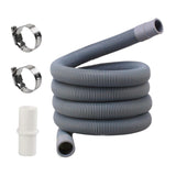 Maxbell Washing Machine Drain Hose Durable Replaces Washer Drain Hose Extension Kits 500cm