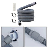 Maxbell Washing Machine Drain Hose Durable Replaces Washer Drain Hose Extension Kits 500cm