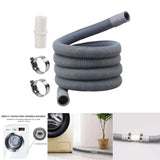 Maxbell Washing Machine Drain Hose Durable Replaces Washer Drain Hose Extension Kits 500cm