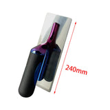 Maxbell Finishing Trowel Flat Finishing Trowel for Wall Construction Wall Decoration 24cmx10cmx8cm