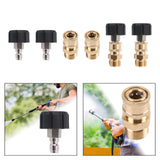 Maxbell Pressure Washer Adapter Household Sturdy Copper for Pressure Washer Fittings Male 14