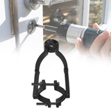 Maxbell Square Hole Drill Fixed Bracket Black Accessory Professional for Drill Press Style A