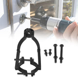 Maxbell Square Hole Drill Fixed Bracket Black Accessory Professional for Drill Press Style B