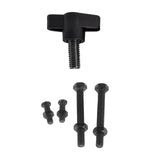 Maxbell Square Hole Drill Fixed Bracket Black Accessory Professional for Drill Press Style C