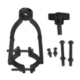 Maxbell Square Hole Drill Fixed Bracket Black Accessory Professional for Drill Press Style C