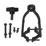 Maxbell Square Hole Drill Fixed Bracket Black Accessory Professional for Drill Press Style C