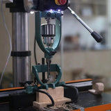 Maxbell Mortising Chisels Drill Machine for Drilling Square Hole Mortiser Circles Green