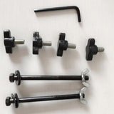Maxbell Mortising Chisels Drill Machine for Drilling Square Hole Mortiser Circles White
