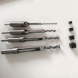 Maxbell Mortising Chisels Drill Machine for Drilling Square Hole Mortiser Circles White