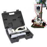 Maxbell Mortising Chisels Drill Machine for Drilling Square Hole Mortiser Circles White