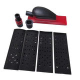 Maxbell Hand Grinding Plate Sanding Block for Drywalling Car Waxing Furniture Making 19.8cmx7cm