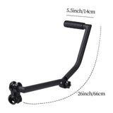 Adjustable Lawn Trimmer Auxiliary Handle Grip Folding Designed for Lawn Care Black