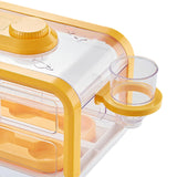 Maxbell Plant Starter Trays Plant Starting Trays for Home Gardens Greenhouse Growing Yellow